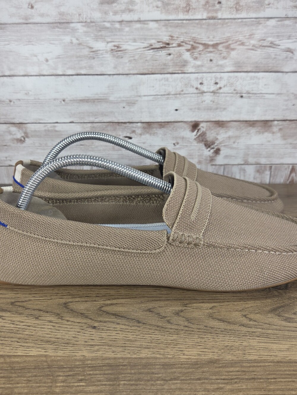 ROTHY'S The Driver Loafer Sand Trap Tan Beige Women's Size 11.5 Men's Size 10